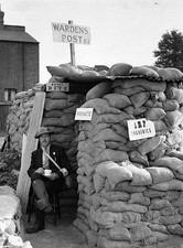 British air raid warden