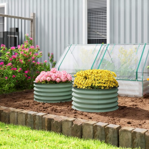 Set raised garden - of, bed