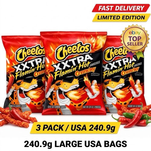 Cheetos xxtra flamin - flamin', hot
