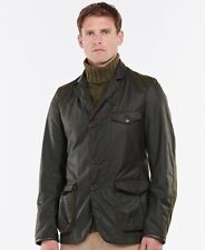 Barbour Beacon Sports Wax Jacket - 007 James Bond Skyfall Olive Size S