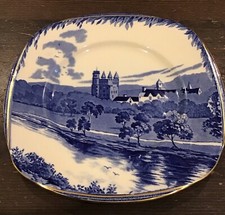 Vintage Burleigh Ware.Britain Beautiful Series Balmoral Castle Plate