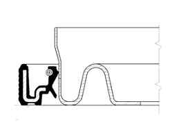 Shaft seal crankshaft - shaft,
