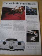 VICARAGE CARS BUILD A DREAM