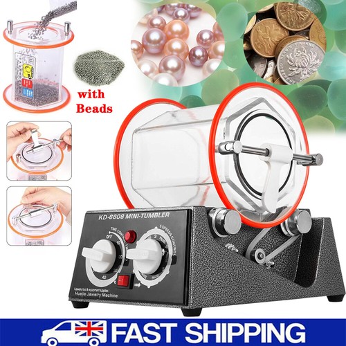 Rotary tumbler jewelry - tumbler,