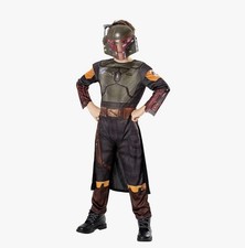 Rubie's Official Star Wars Book of Boba Fett Fancy Dress Costume Age 7-8 Years