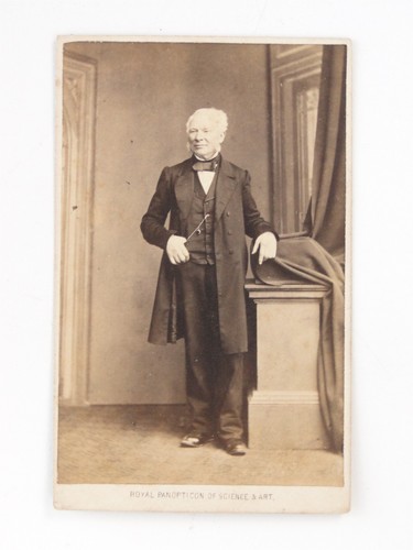 Lord brougham cdv photo - cdv,