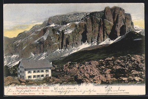Sella pass house motif - house,, with