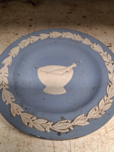Plate blue wedgewood - plate,