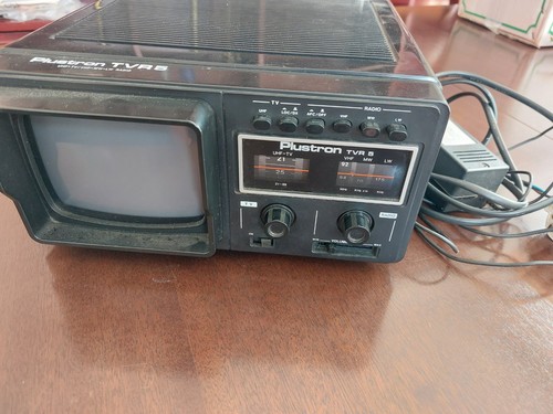 Vintage plustron tvr5 portable - plustron,
