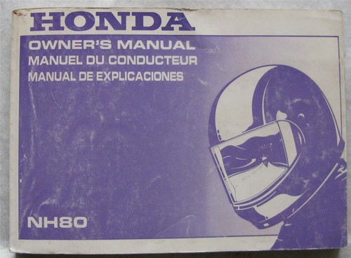 Honda nh80 motorcycle owners - honda,