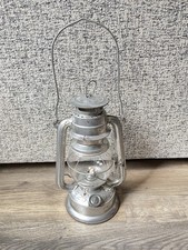 Vintage Anchor Brand 225 Hurricane Oil Lamp Silver