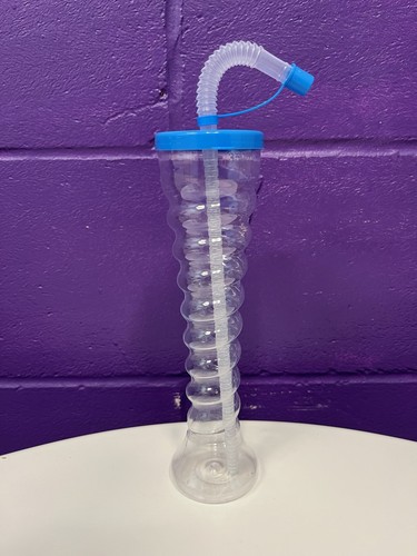 Blue slush twist cup with - twist,