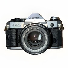 Canon AE1 Program 35mm Film Camera with 50mm f/1.8 Lens – Fully Functional, EXC+