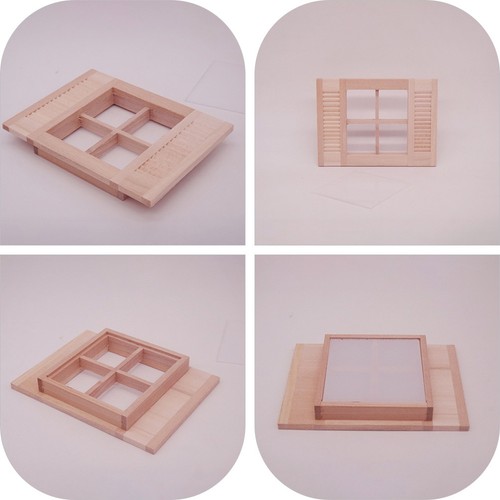 Mini blinds miniature wood - mini,