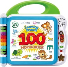 LeapFrog 601503 Learning Friends 100 Words Baby Book Educational and Interactive