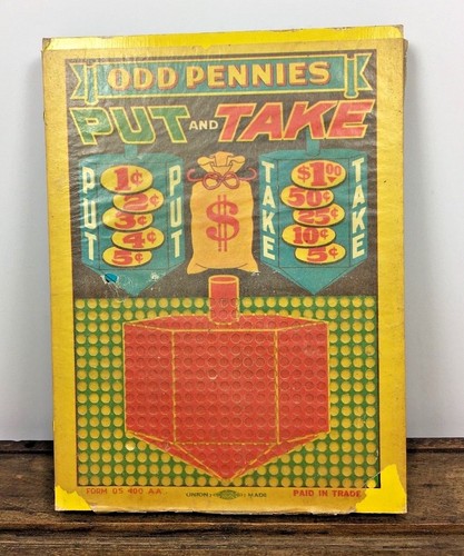 Vintage odd penny - penny, take