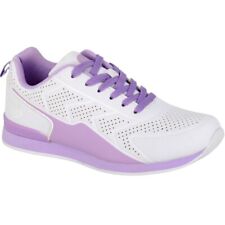 Bowls Lace Up Shoes EVA Sole Sport Trainer Style UK 6-8 Ladies Adult Lilac T783G