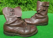 LEATHER BROWN BOOTS of Polish