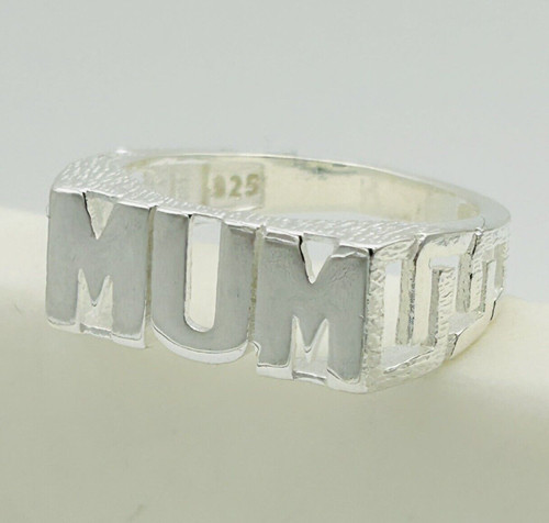 Solid 925 sterling - solid, mum