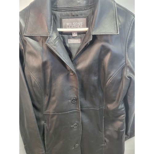 Vtg wilsons leather jacket - jacket, sz