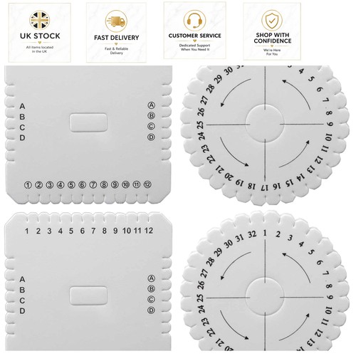 Pcs braiding disks set - set,