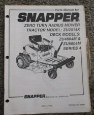 Snapper ZU2014k Zero Turn