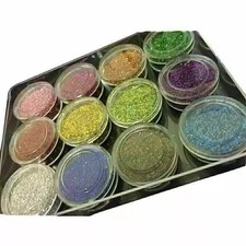 NAIL ART GLITTER 12 Mix