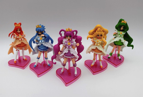 Smile precure figure set - 5-figure,