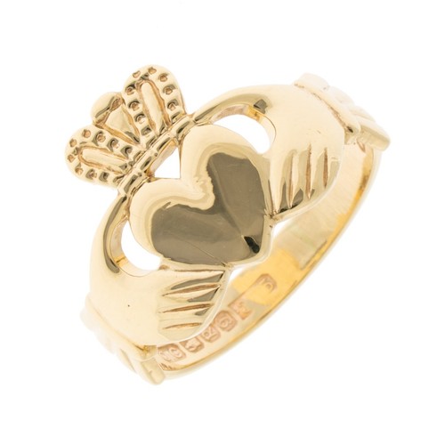 Pre owned 9ct gold - 9ct, claddagh