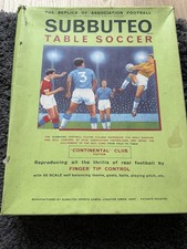 Subbuteo 1968/69 “Continental” Club Edition Vintage Rare