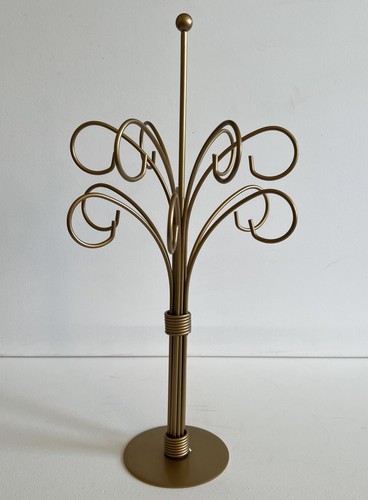 Gold metal ornament - 12,