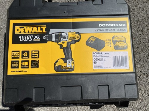 Dewalt 18v battery drill - 18v,