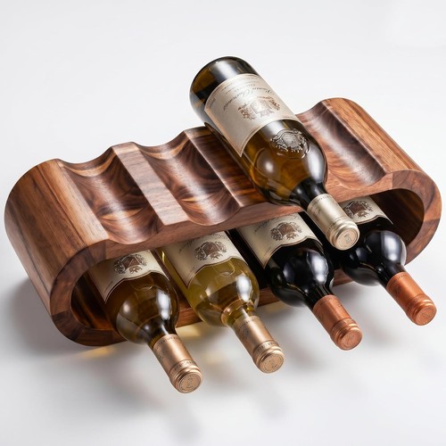 Wooden bottle wine - wooden,