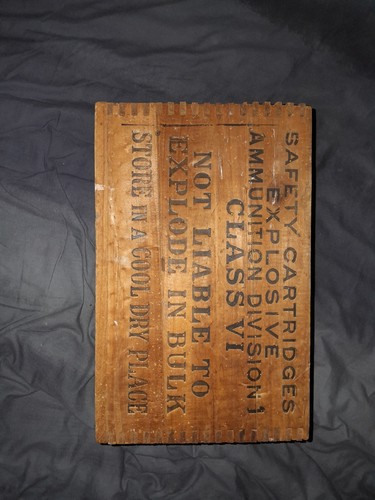 Vintage ammunition ammo box - vintage,