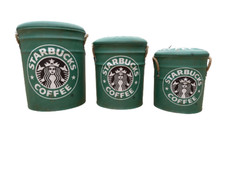 Retro Metal Storage Drum Stool