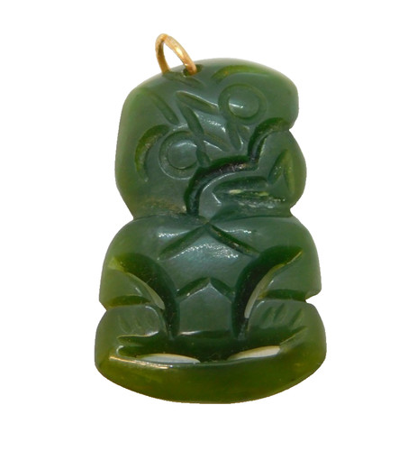 9ct gold new zealand carved - 9ct,
