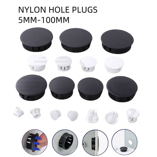 Nylon locking hole plugs - locking,