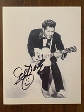 Chuck Berry Signed Autographed