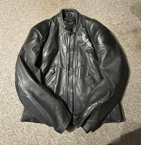 Richa black leather - richa,