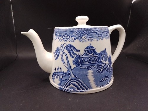 Antique blue and - blue, willow