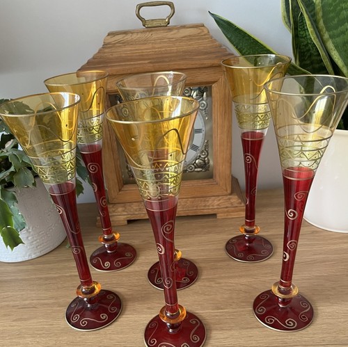 Vintage bohemian ruby red - vintage, &