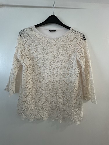 Massimo dutti whitecrochet - massimo,