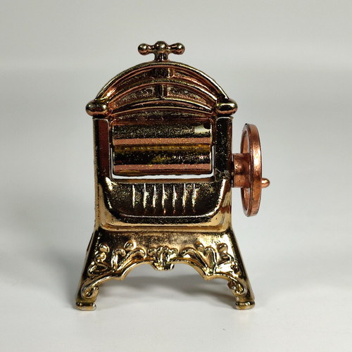 Dolls house mangle brass - dolls,