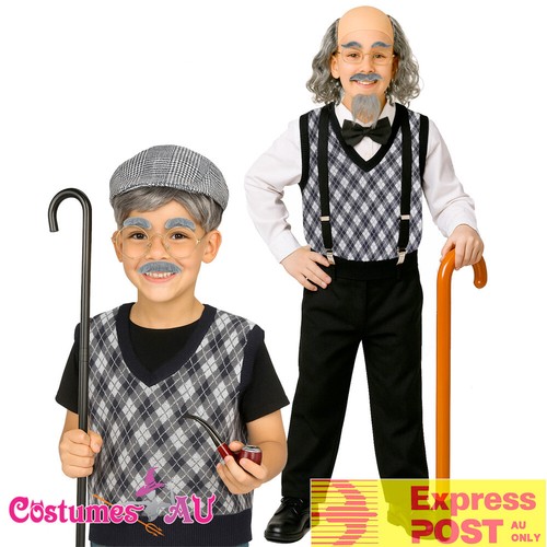 Boys grandpa little old man - boys,