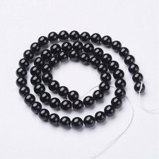 Onyx Gemstone Beads Black