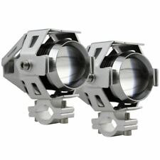 PAIR OF ADDITIONAL SILVER LED SPOTLIGHTS 15W TRIUMPH TIGER XC EXPLORER 1215 800