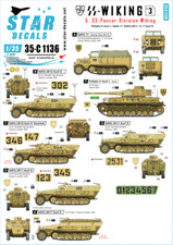 Star decals scale 35 - star, 1/35