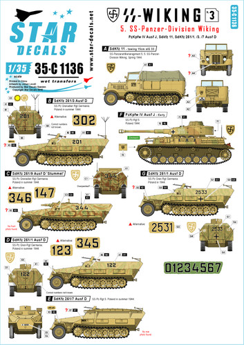 Star decals scale 35 - decals,,