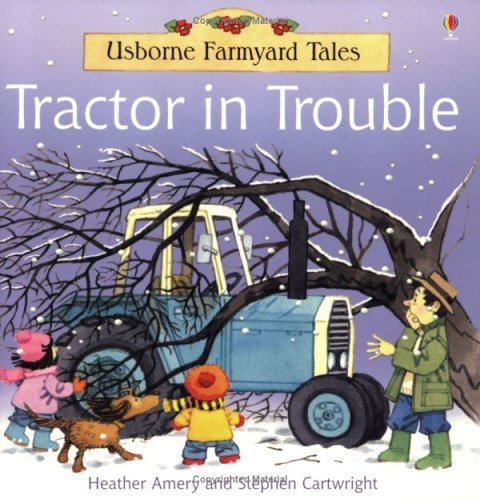 Tractor trouble farmyard - trouble, (farmyard