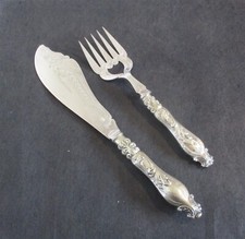 Antique Chased Silver Plated